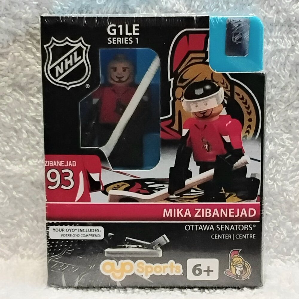 Sealed 2014 NHL Mika Zibanejad Mini Figure G1LE by OYO Sports!!